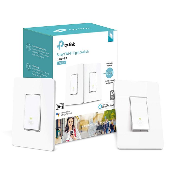 Tp Link Smart Wi Fi 3 Way Light Switch In White Set Of 2