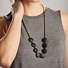 Alternate image 4 for Anjie + Ash Antoinette Silicone Teething Necklace in Midnight