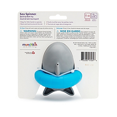 Munchkin&reg; Shark Sea Spinner Bath Toy. View a larger version of this product image.