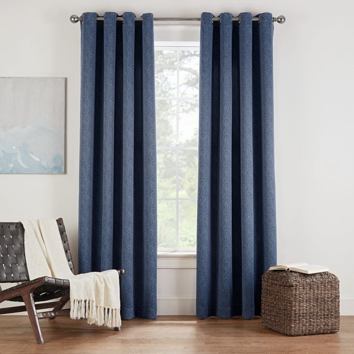 Eclipse Twilight Luna Grommet Room Darkening Window Curtain Panel