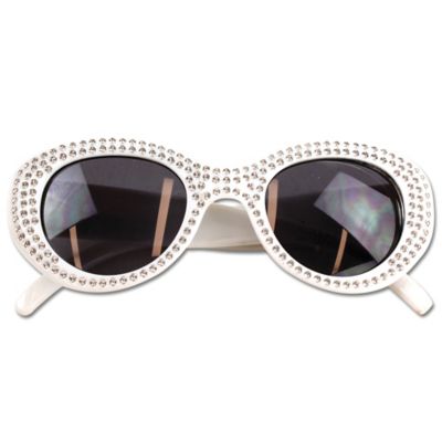 On the Verge Stone Kids Fashion Sunglasses in White