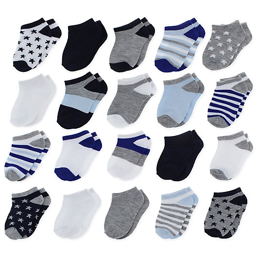 Alternate image 1 for Capelli® New York 20-Pack Assorted Socks