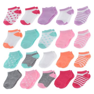 Capelli&reg; New York 20-Pack Assorted Pastel Socks