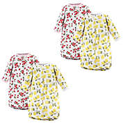 Hudson Baby&reg; Size 0-3M 2-Pack Fruit Wearable Blankets