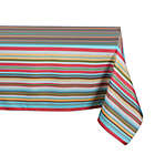 Alternate image 0 for Design Imports Summer Stripe Indoor/Outdoor Tablecloth