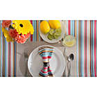 Alternate image 1 for Design Imports Summer Stripe Indoor/Outdoor Tablecloth