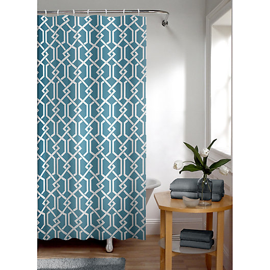 Smart Curtain Celtic Shower, Geometric Shower Curtain Uk