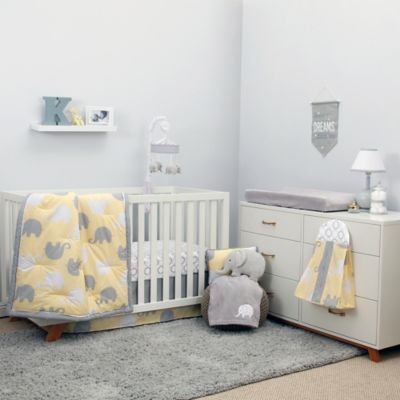 elephant nursery bedding