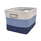 Alternate image 0 for Lambs &amp; Ivy&reg; Ombre Storage Basket in Blue/Cream