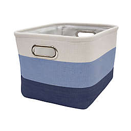 Lambs & Ivy® Ombre Storage Basket in Blue/Cream