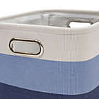 Alternate image 1 for Lambs &amp; Ivy&reg; Ombre Storage Basket in Blue/Cream