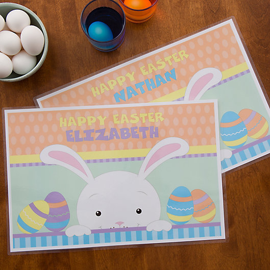 Alternate image 1 for Easter Bunny Laminated Placemat