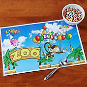 Floating Zoo Laminated Placemat