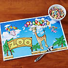 Alternate image 5 for Floating Zoo Laminated Placemat