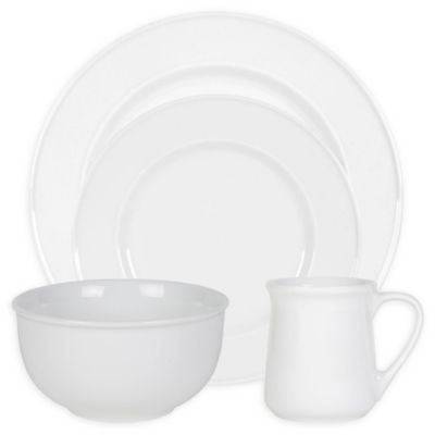 Everyday White&reg; by Fitz and Floyd&reg; Bistro Dinnerware