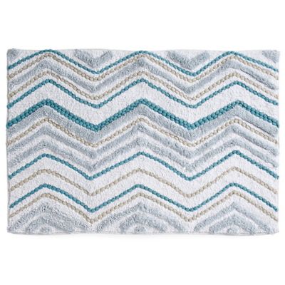 aqua bath rug