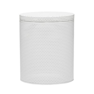 Calvin Klein Donald Mesh Jar with Lid in White