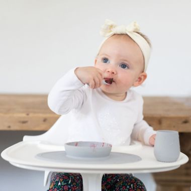 ezpz Tiny Spoons in Sage (Set of 2). View a larger version of this product image.