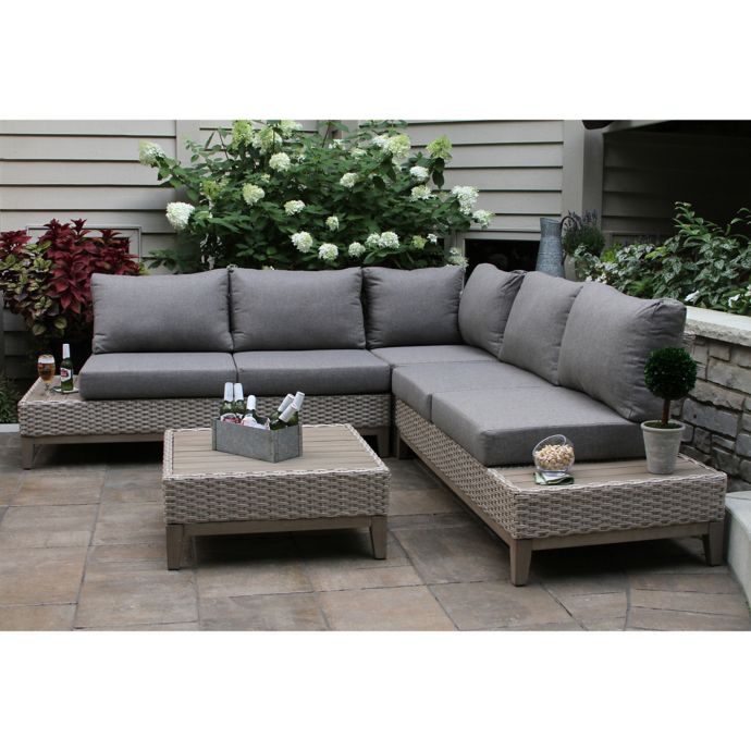 Outdoor Interiors® Eucalyptus Patio Furniture Collection ...