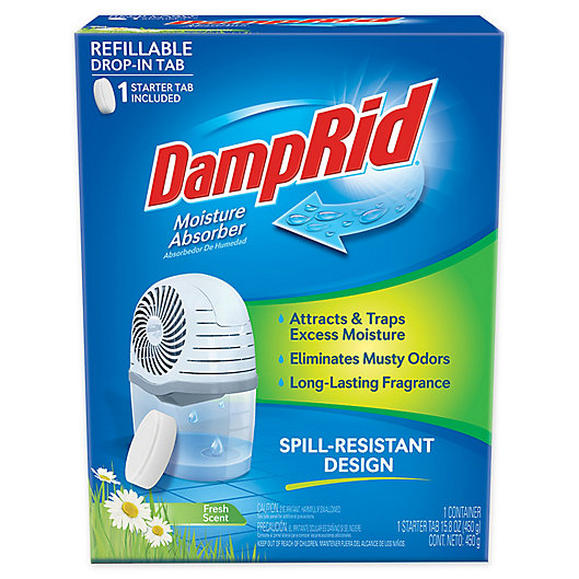 Alternate image 1 for DampRid® Refillable Moisture Absorber Drop-In Tab