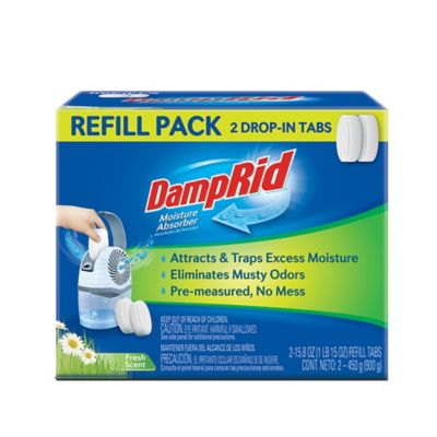DampRid&reg; 15.8 oz. 2-Pack Drop In Tab Refills
