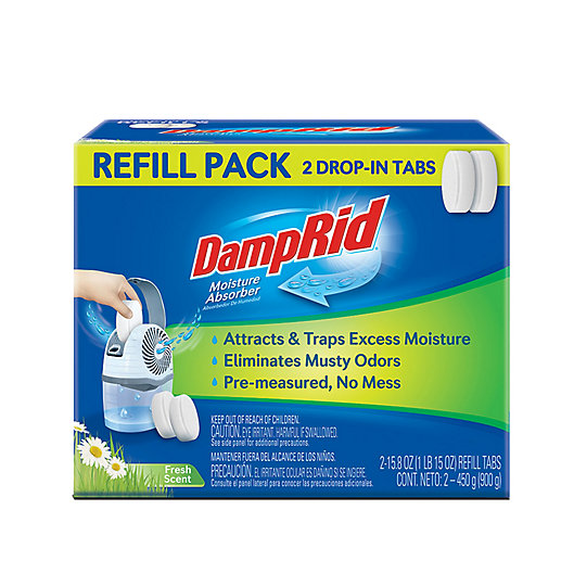 Alternate image 1 for DampRid® 15.8 oz. 2-Pack Drop In Tab Refills