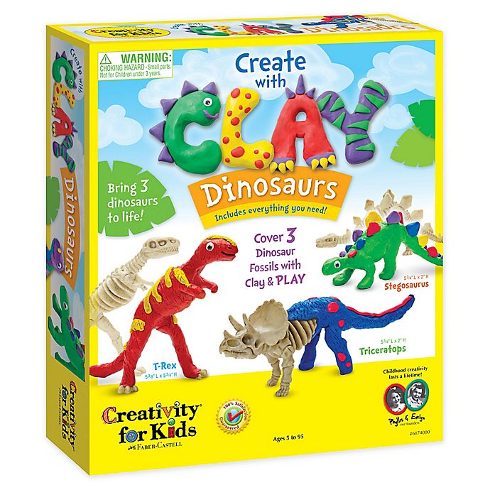 Create With Clay Dinosaur Kit