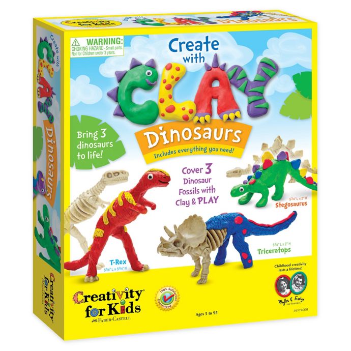 Create With Clay Dinosaur Kit Bed Bath Beyond