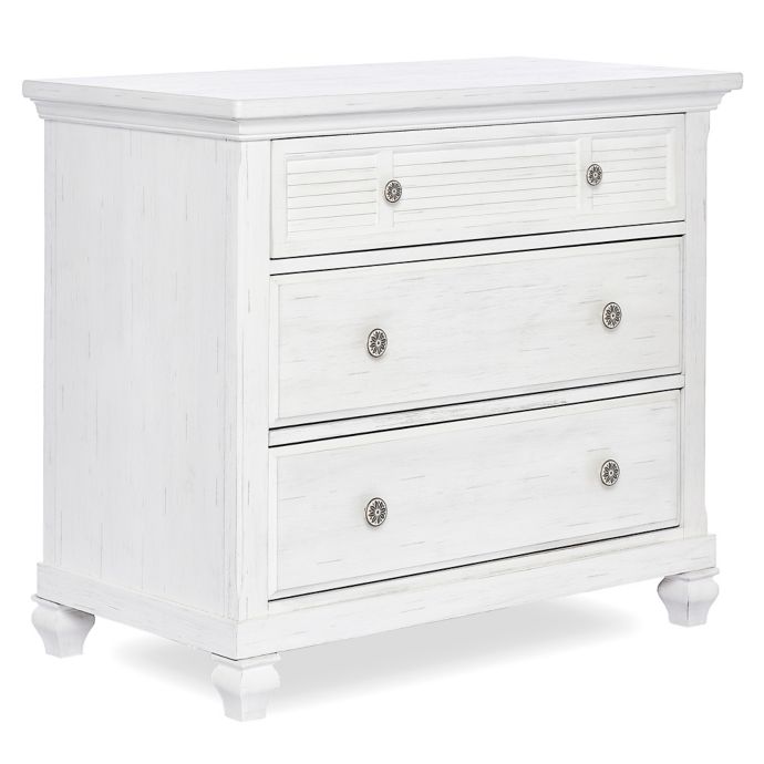 Evolur Signature Cape May 3 Drawer Chest In Weathered White Buybuy Baby
