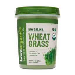 BareOrganics® 8 oz. Raw Organic Wheat Grass Powder