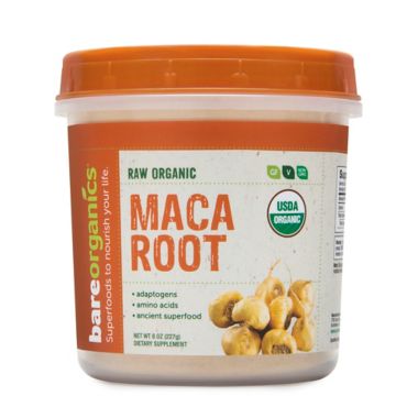 BareOrganics&reg; 8 oz. Raw Organic Maca Root Powder. View a larger version of this product image.