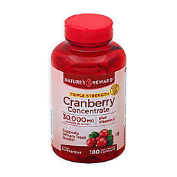 Nature's Reward 180-Count 30,000 mg Triple Strength Cranberry Concentrate Quick Release Capsules