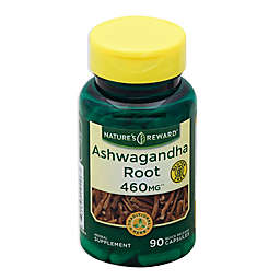 Nature’s Reward 90-Count 460 mg Ashwagandha Root Quick Release Capsules