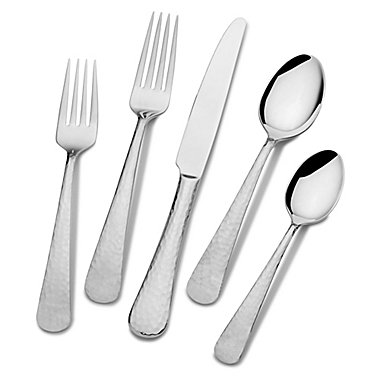 Mikasa&reg;  Hammered Opulent 75-Piece Flatware Set. View a larger version of this product image.