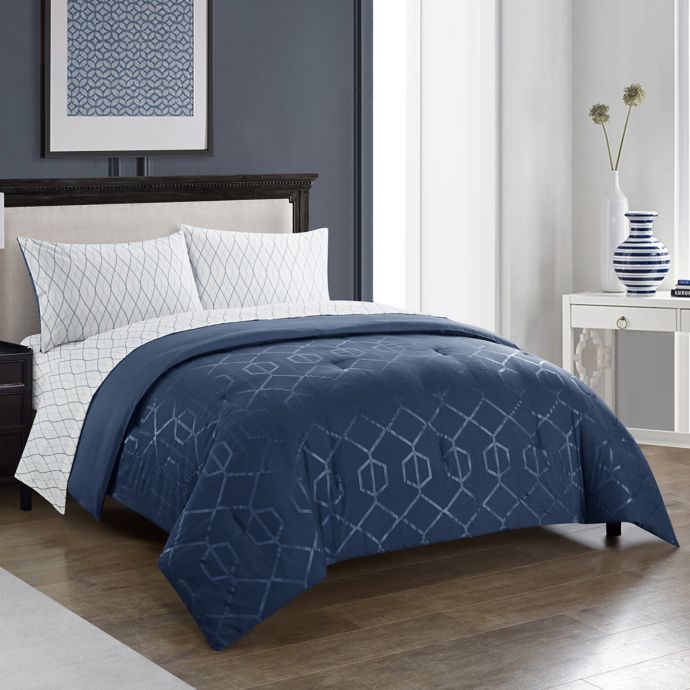 Harper 5 Piece Comforter Set Bed Bath Beyond