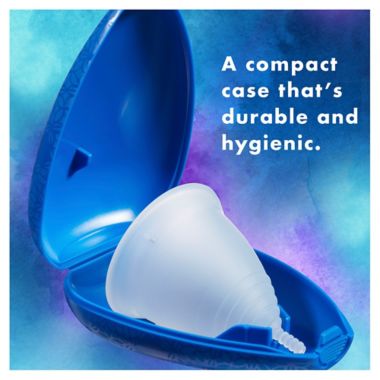 Tampax&reg; Regular Flow Menstrual Cup. View a larger version of this product image.