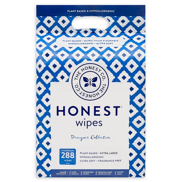 The Honest Company® Ikat 288Count PlantBased Baby Wipes buybuy BABY