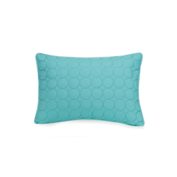 Urban Playground Denita Standard Pillow Sham In Aqua Buybuy Baby
