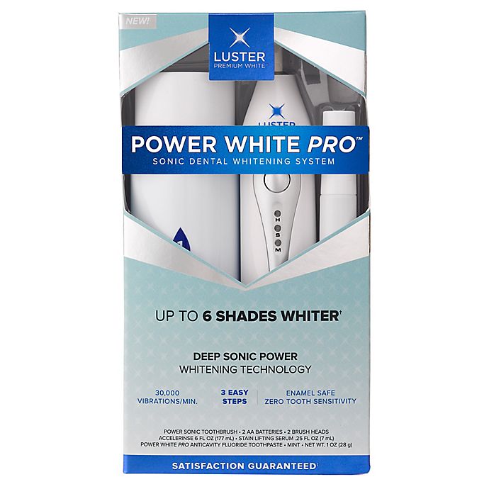 Luster teeth whitening system