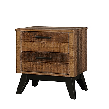 Westwood Design Urban Rustic Nightstand in Wheat. View a larger version of this product image.
