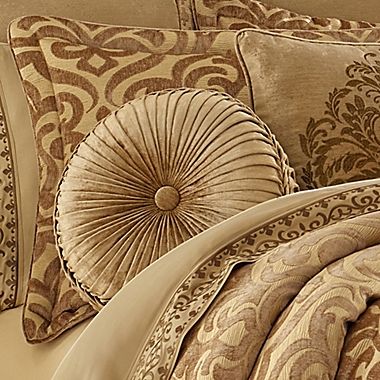 J. Queen New York&trade; Sicily Queen Comforter Set in Gold. View a larger version of this product image.