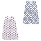 Alternate image 0 for Yoga Sprout Size 12-18M 2-Pack Bloom &amp; Ornate Wearable Blankets in Black