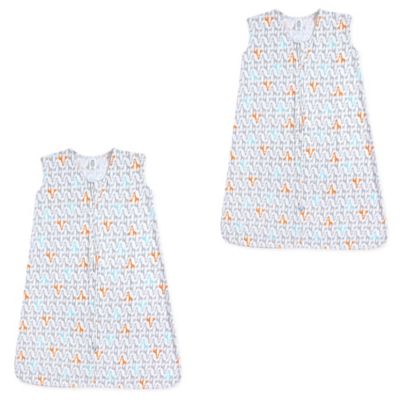 Yoga Sprout 2Pack Giraffe Wearable Blankets in Orange Bed Bath and