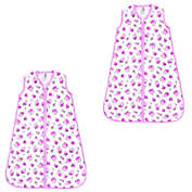 Luvable Friends&reg; Size 18-24M 2-Pack Floral Sleep Sacks in Pink