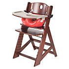 Alternate image 0 for Keekaroo&reg; Height Right&trade; High Chair with Infant Insert and Tray in Mahogany/Cherry