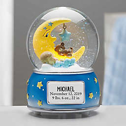 Baby Boy Personalized Musical & Light Up Snow Globe