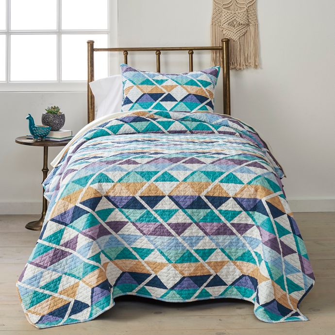 Pendleton Serrado Reversible Coverlet Set Bed Bath Beyond