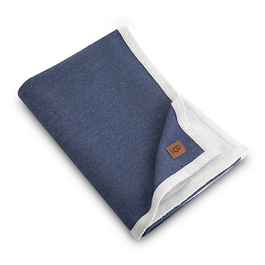 Alternate image 1 for UGG® Bryce Reversible Jersey Knit Throw Blanket