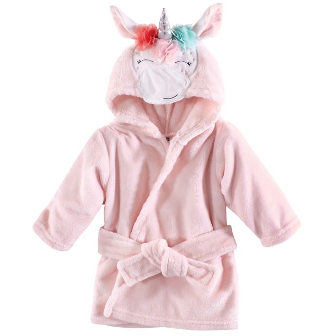 Hudson Baby® Unicorn Bathrobe in Pink | buybuy BABY