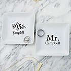 Alternate image 0 for Mr. &amp; Mrs. Personalized Ring Dish